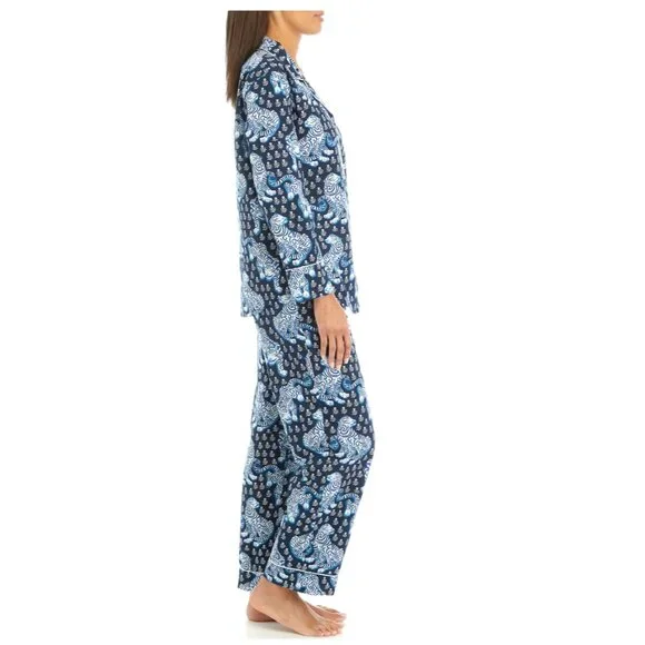 PRINTFRESH Tiger Queen Long PJ Set Size M - Picture 3 of 13